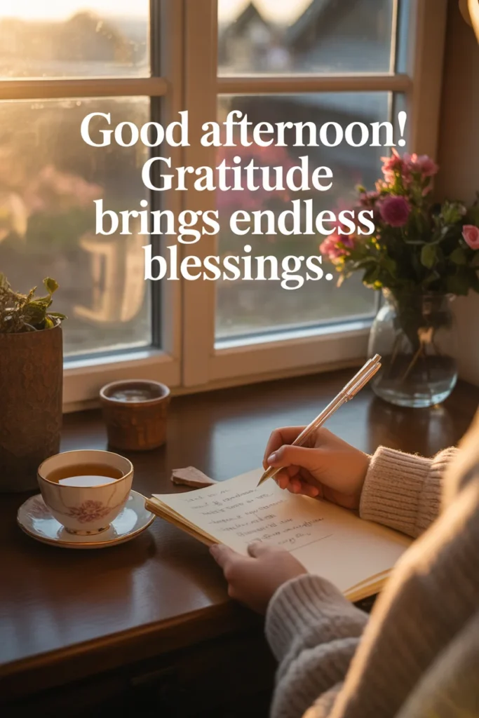 Grateful Good Afternoon Blessings