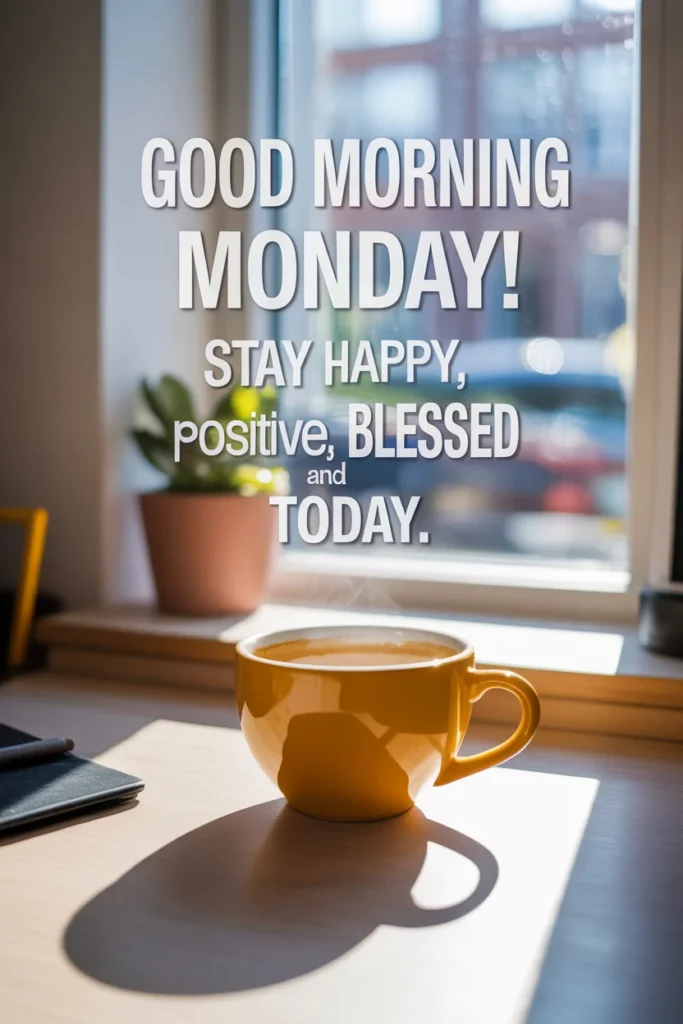 Happy Good Morning Monday Blessings