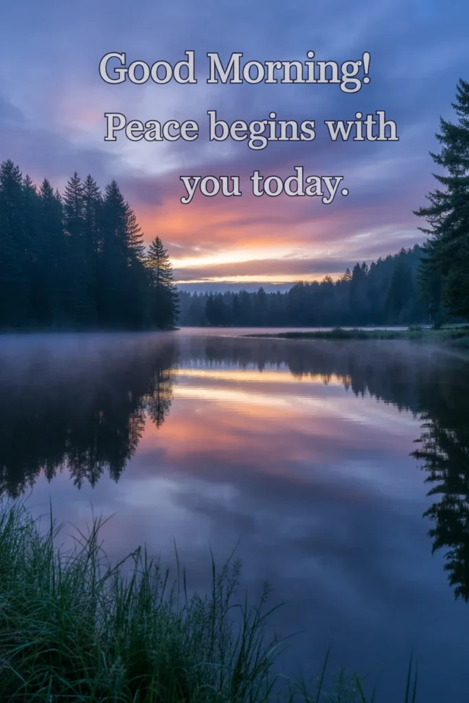  Peaceful Good Morning Blessings