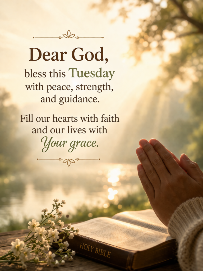  Powerful Tuesday Blessings and Prayers