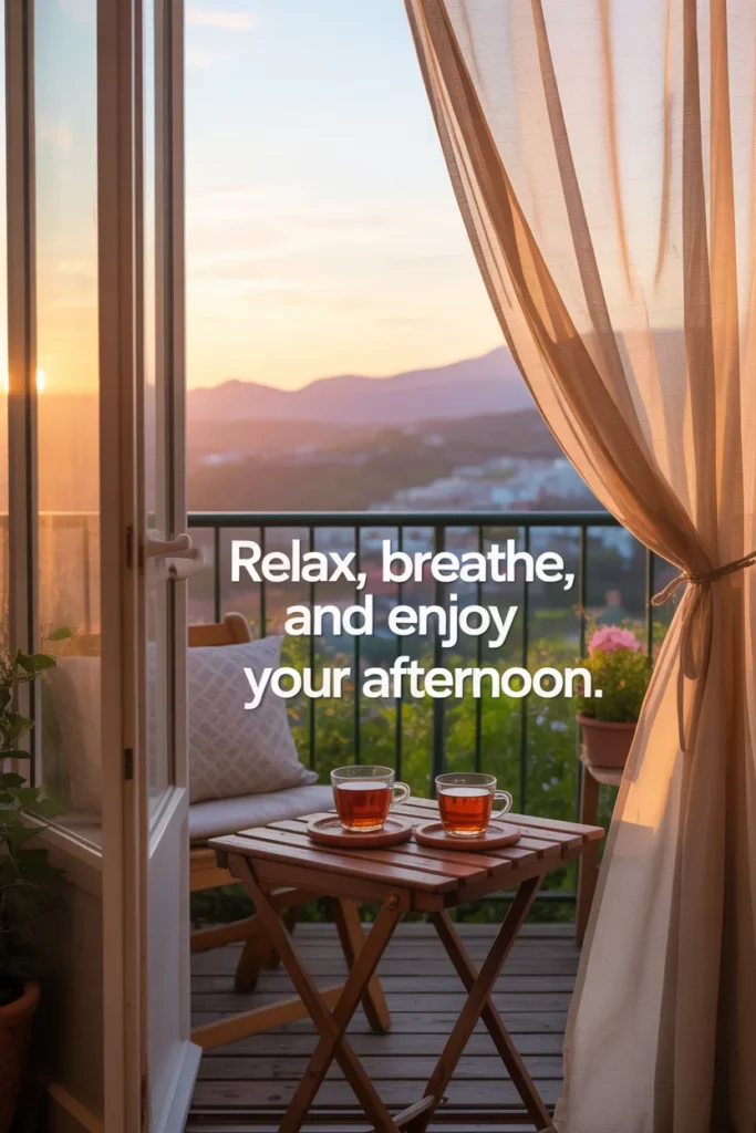 Relaxing Good Afternoon Blessings