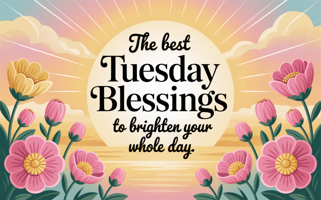 The Best Tuesday Blessings to Brighten Your Whole Day Tuesday Blessings