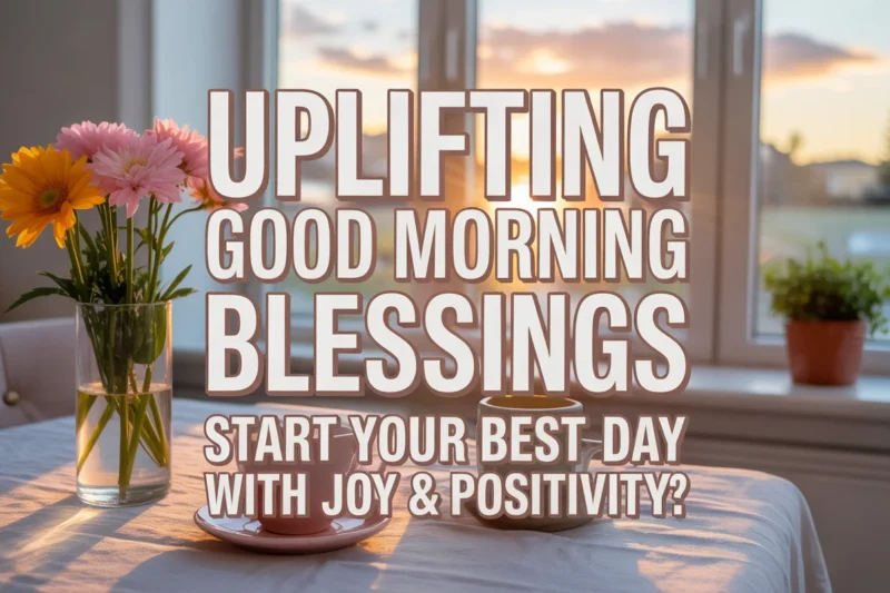 100+Uplifting Good Morning Blessings to Start Your Best Day
