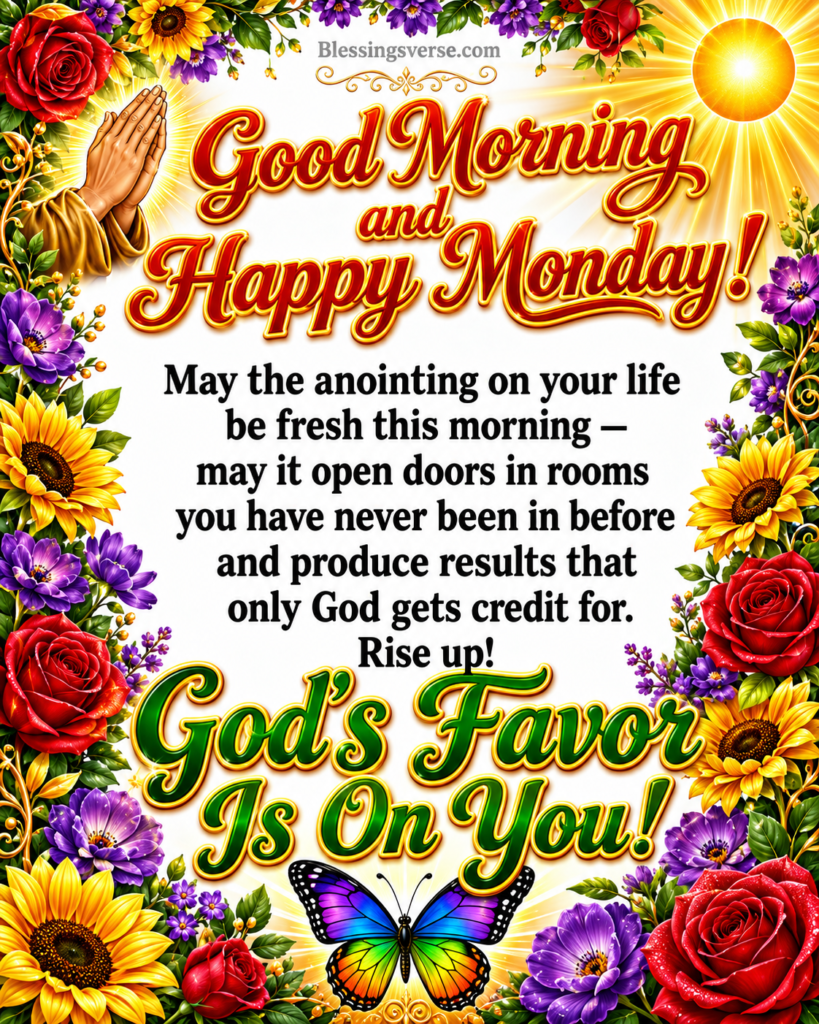 African American Monday Morning Blessings