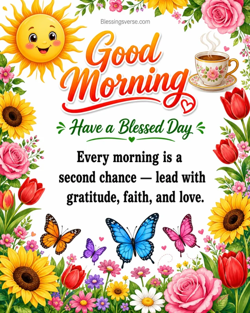 Beautiful Good Morning Blessings to Start the Day Right