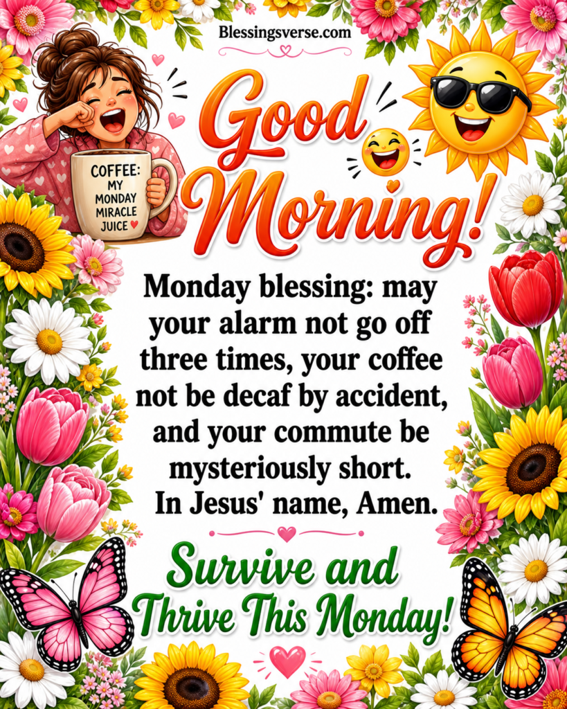 Funny Monday Morning Blessings