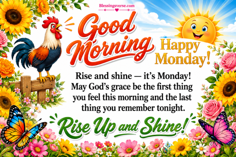 200+ Happy Monday Blessings, Images, Quotes and Prayers to Start Your Week