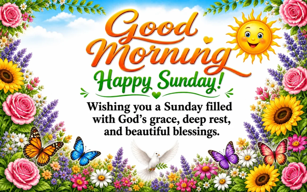Good Morning Sunday Blessings