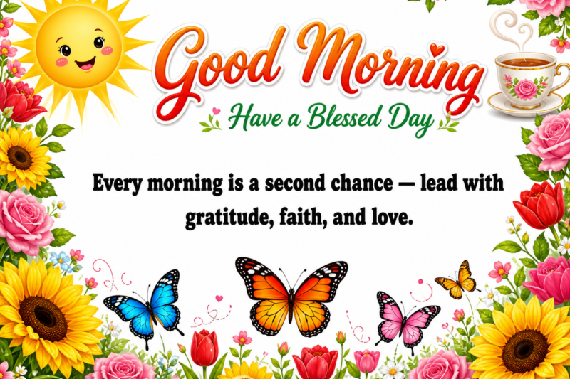 200+ Good Morning Blessings, Images, Quotes and Prayers to Inspire Your Day