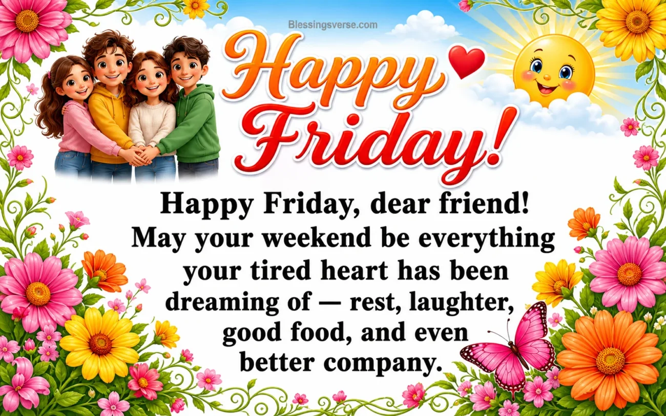 Good Morning Friday Blessings