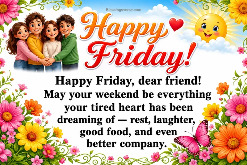 140+ Good Morning Friday Blessings, Quotes, Prayers and Images