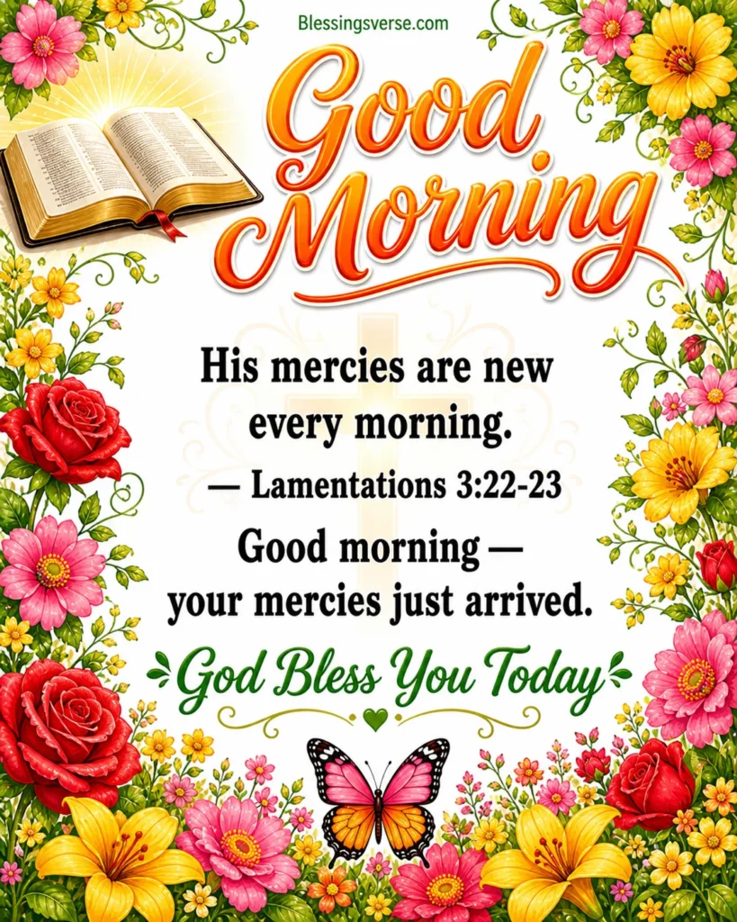 Inspirational Good Morning Blessings