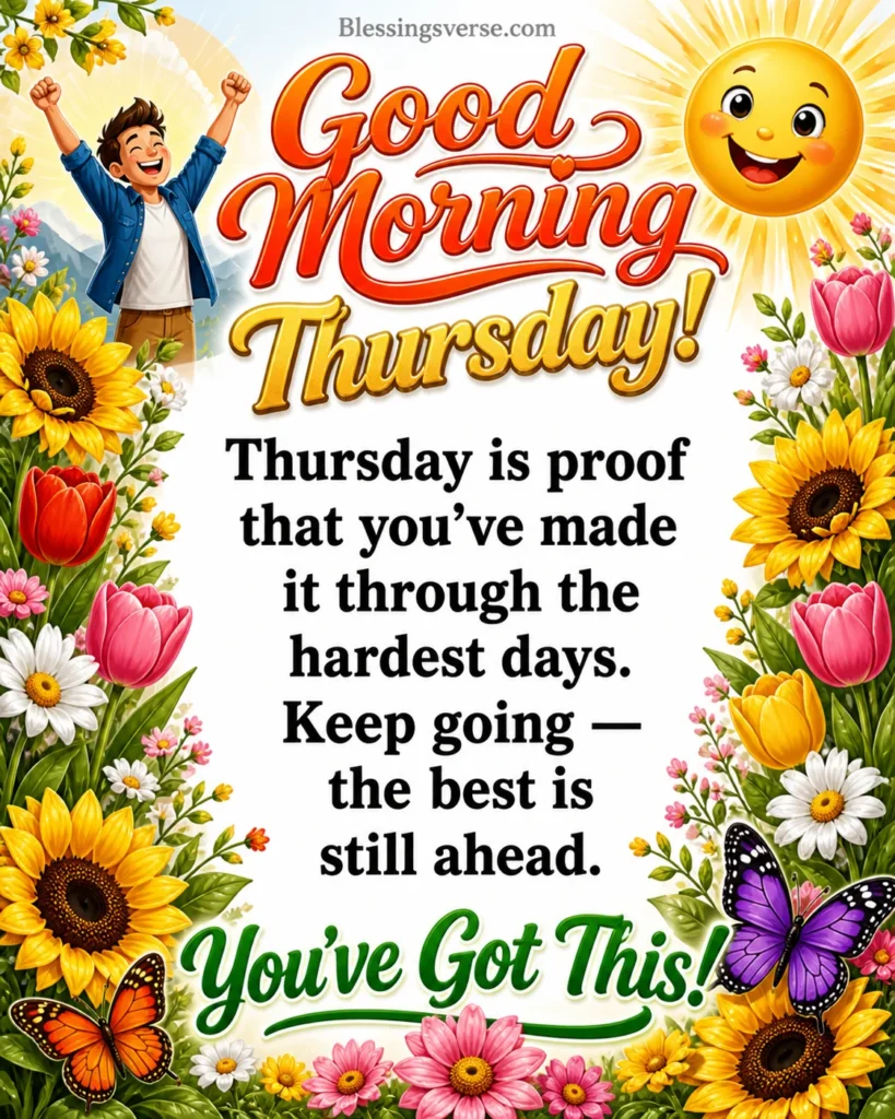 Good Morning Thursday Inspirational Thursday Blessings and Quotes