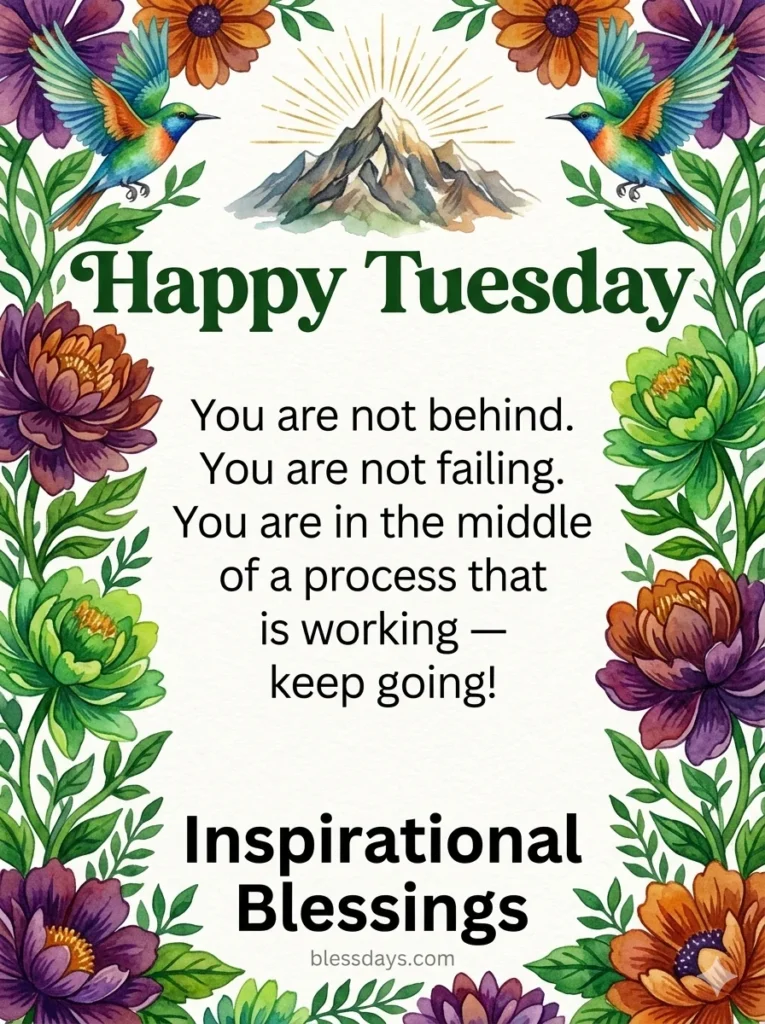 Inspirational Tuesday Blessings and Motivational Quotes