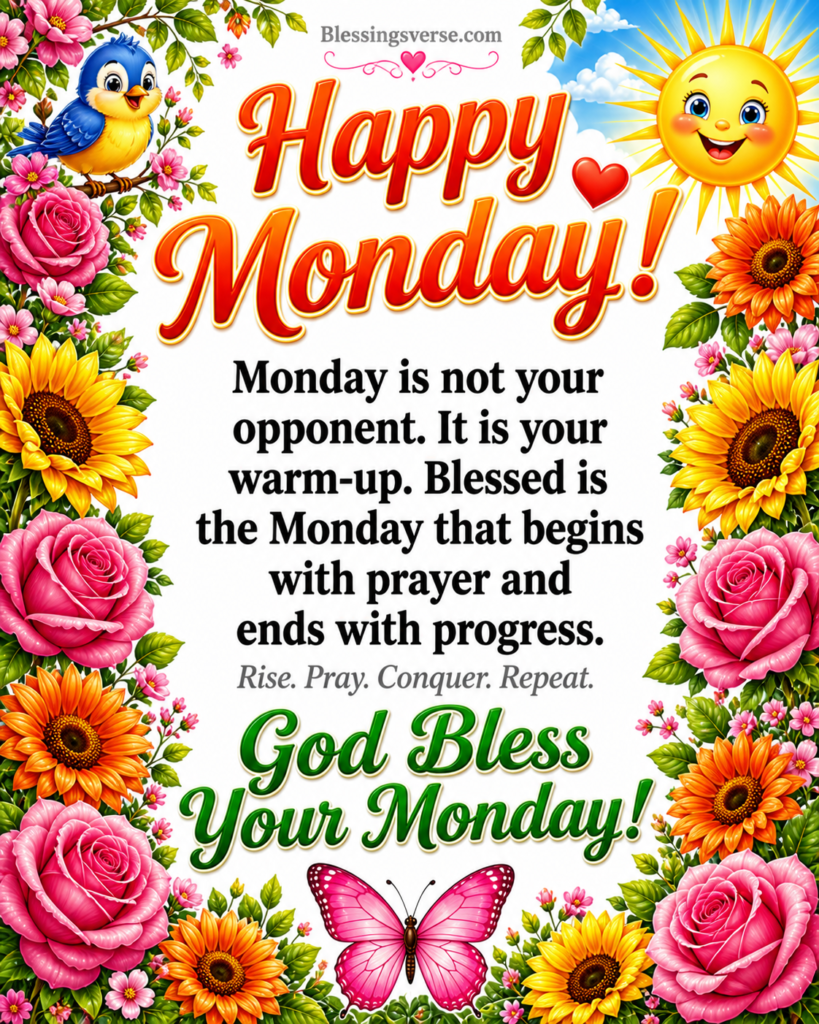 Monday Blessings Quotes — Short and Powerful