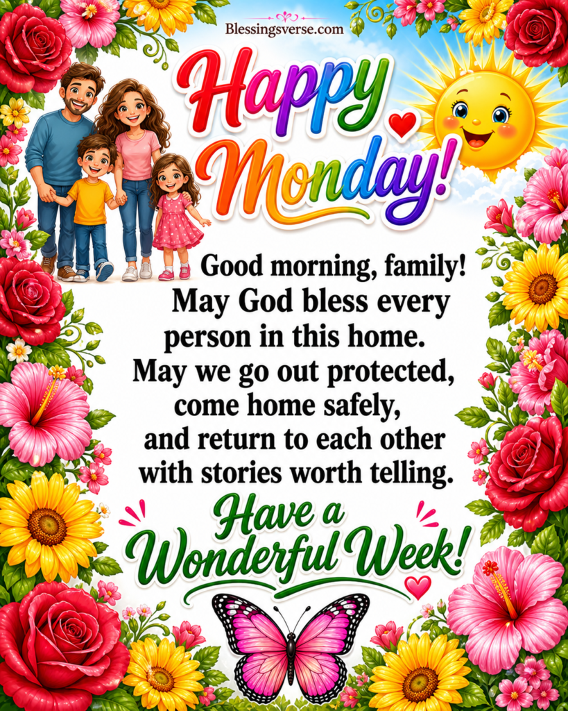 Monday Blessings for Family