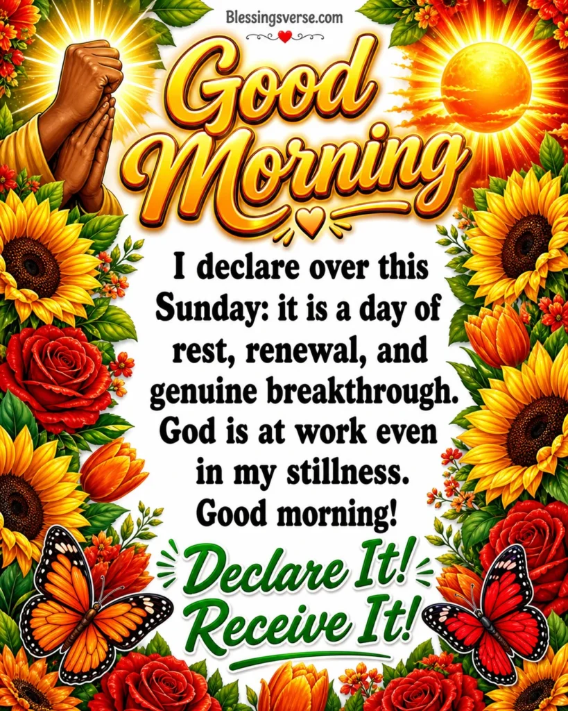 Powerful Sunday Blessings and Declarations
