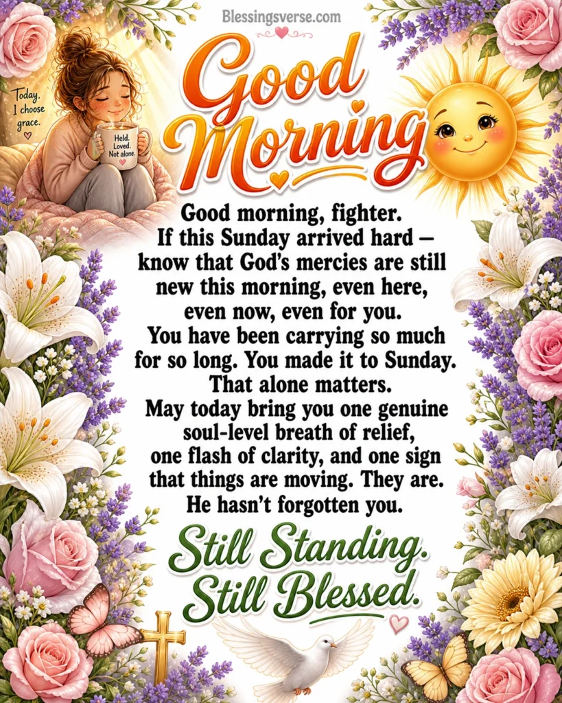 Sunday Blessings for Those Who Are Struggling