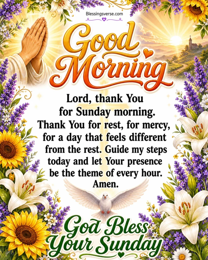 Sunday Prayers and Blessings