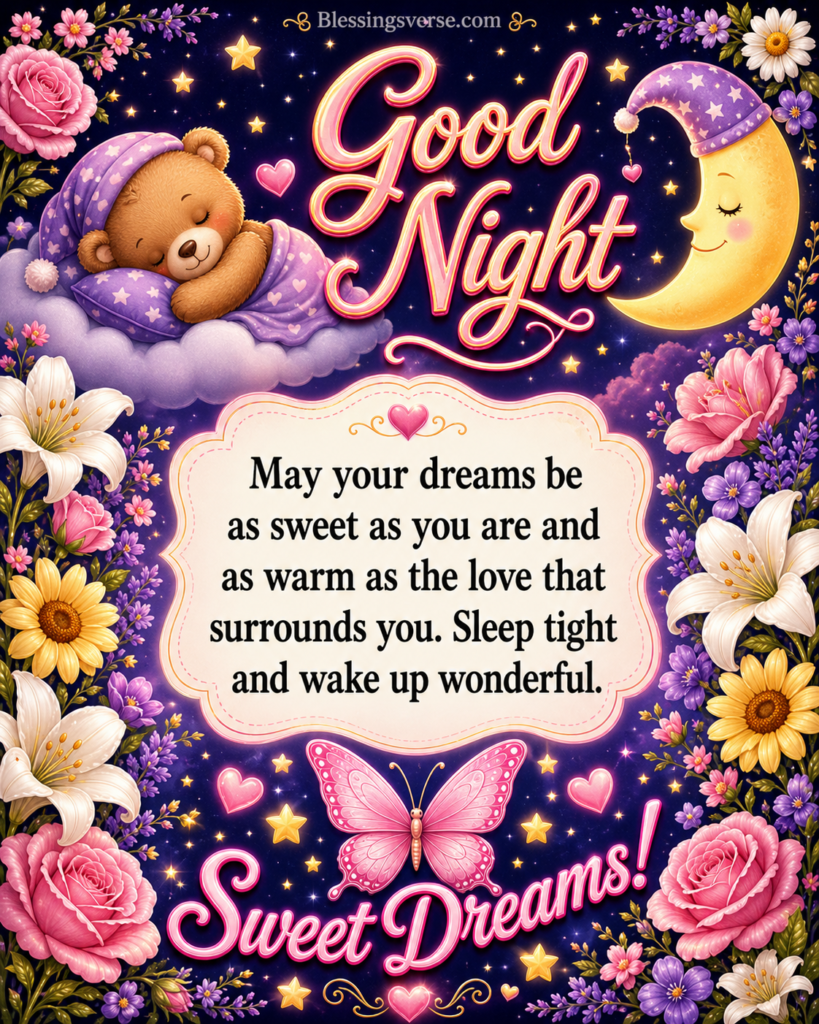 Sweet Good Night Blessings