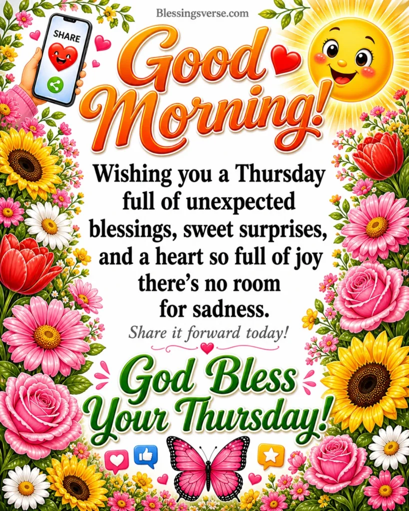 Thursday Blessings Images and Wishes to Share