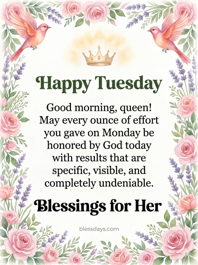 Tuesday Blessings for Her