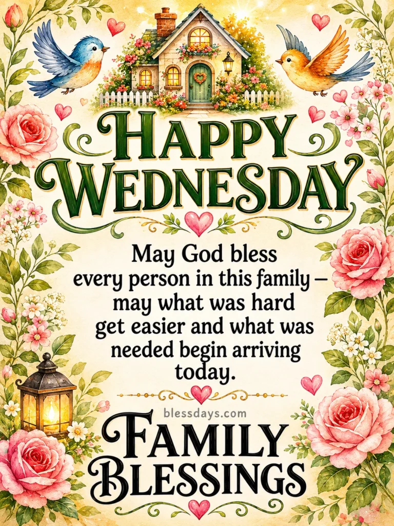 Wednesday Blessings for Family
