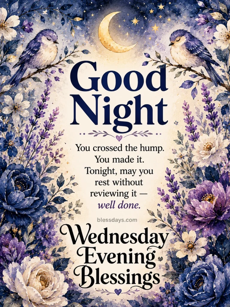 Wednesday Night Blessings — Close the Midday Right