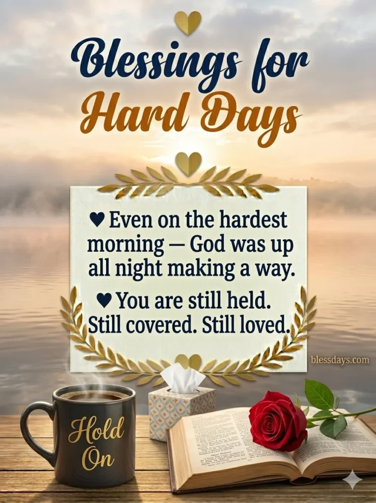 10. Morning Blessings for Hard Days