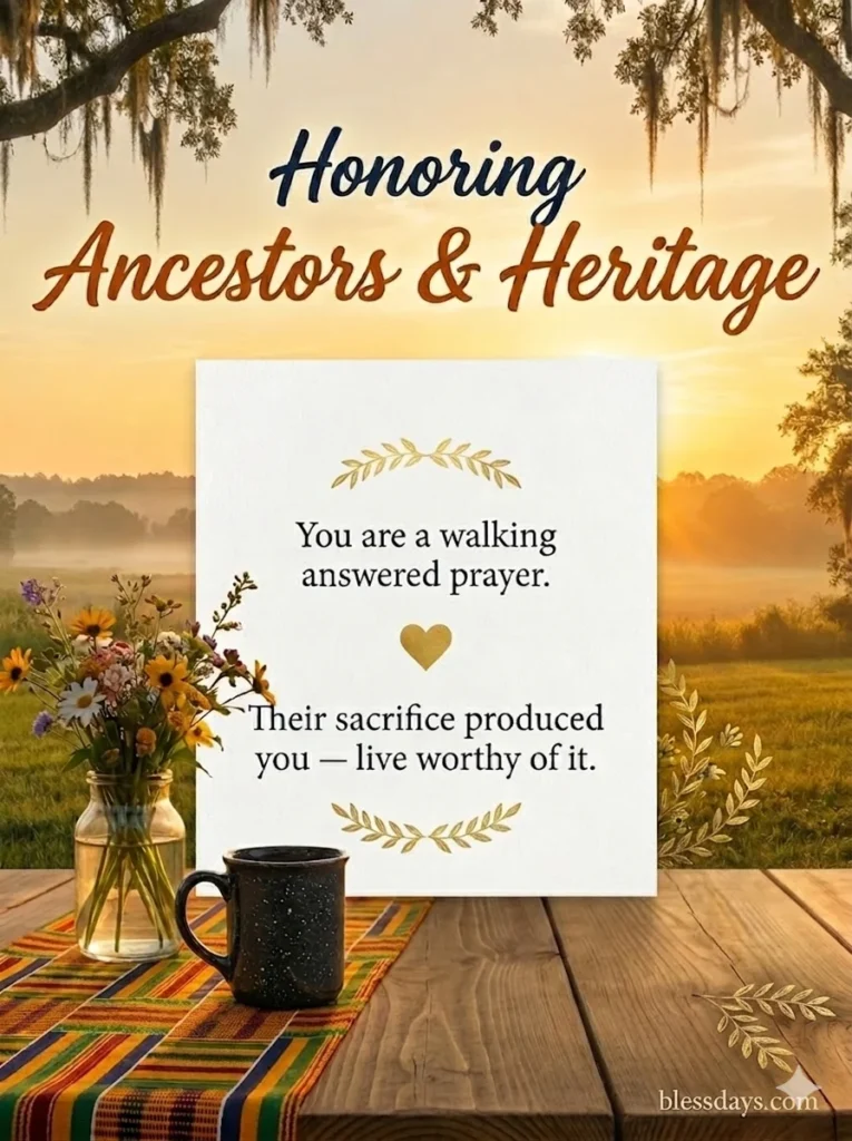 12. Blessings Honoring Ancestors and Heritage