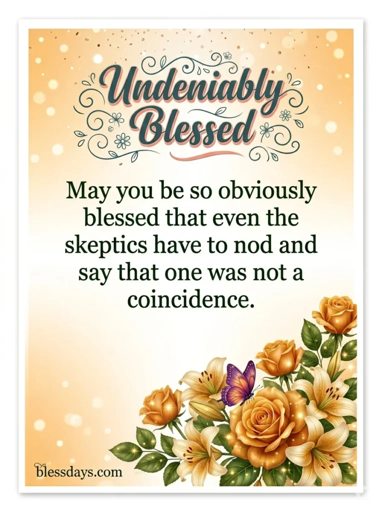 Short, Sharp and Blessed