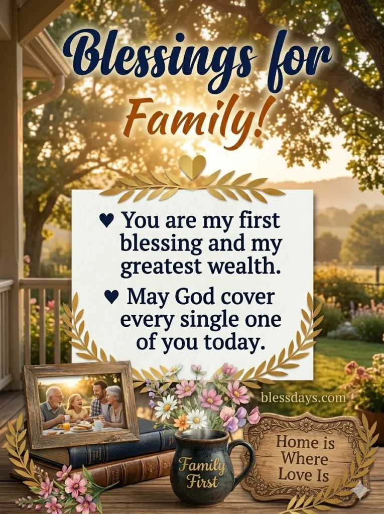 4. Morning Blessings for Family