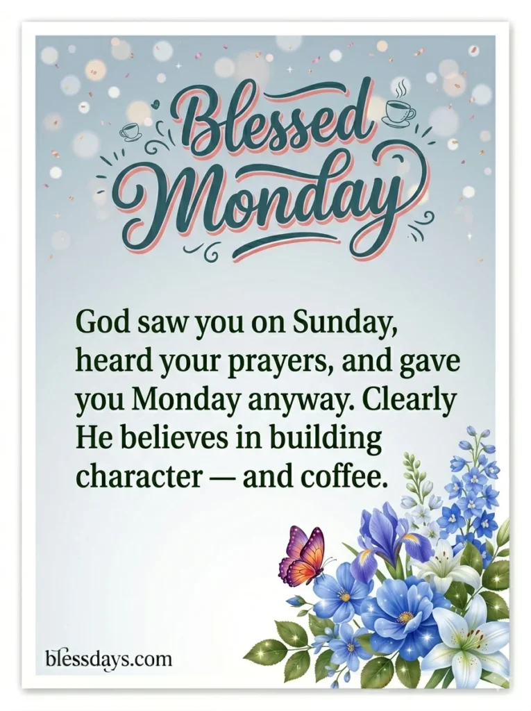 5. Funny Monday Blessings