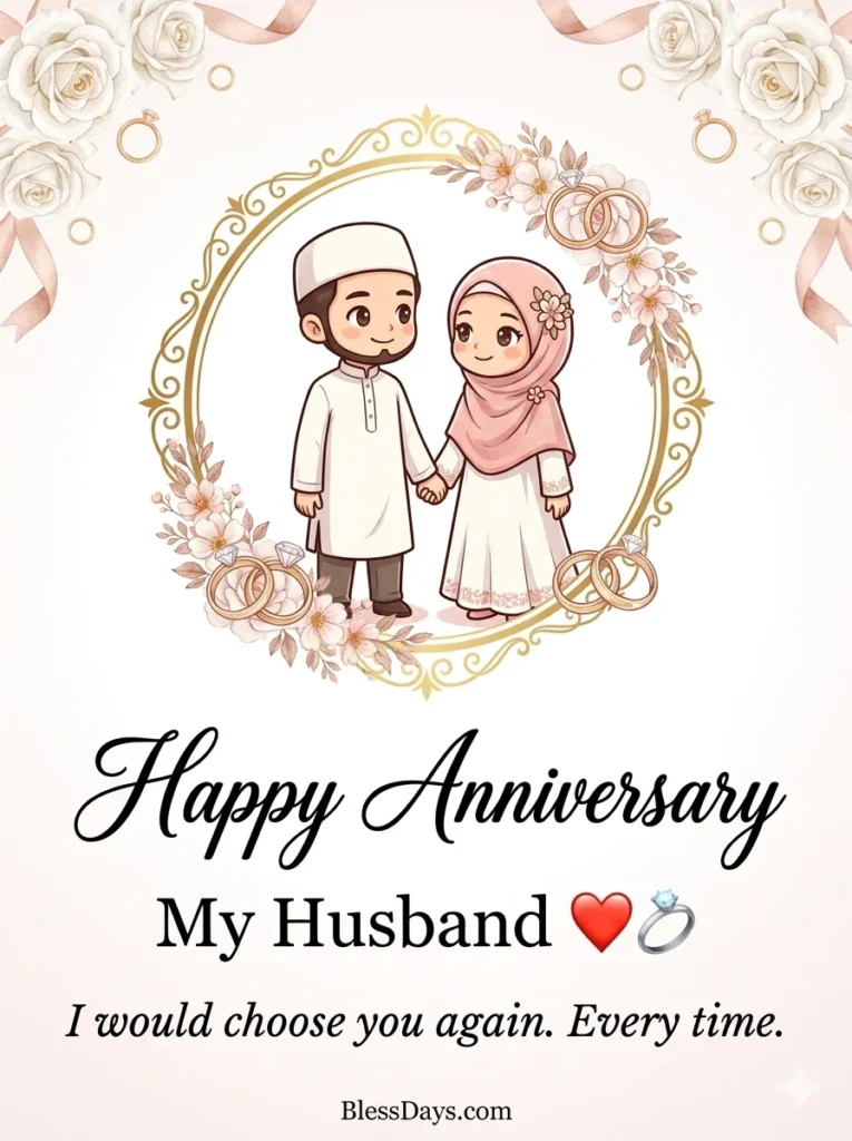 Anniversary Blessings for My Husband