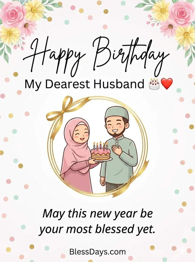 Birthday Blessings for My Husband