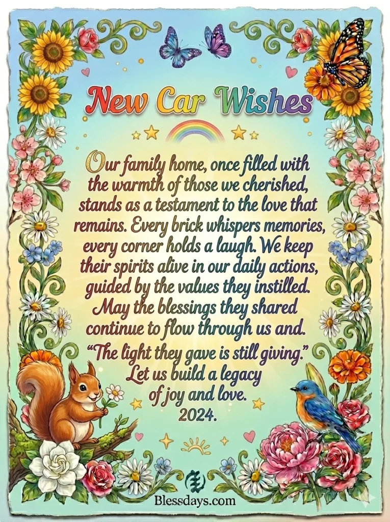 Blessing for a New Car — Wishes and Messages to Share