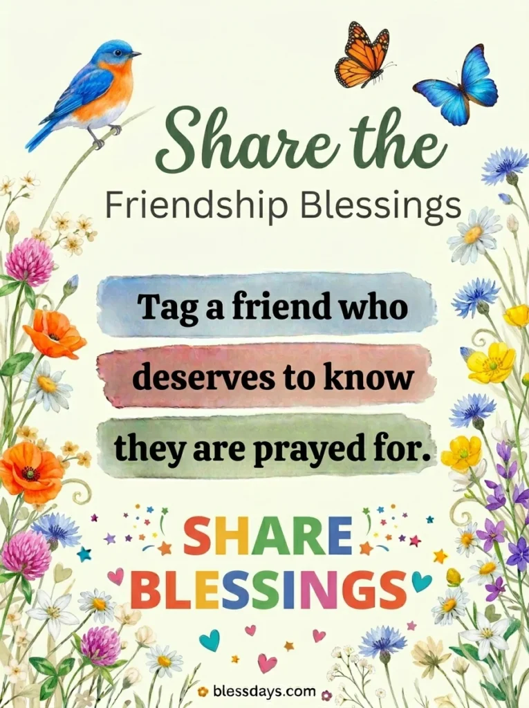 Blessings for Friends on Social Media and WhatsApp