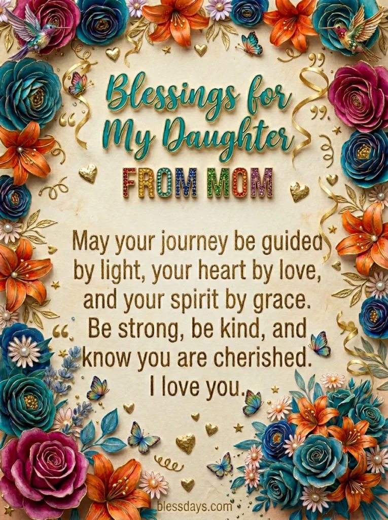 Blessings for My Daughter From Mom