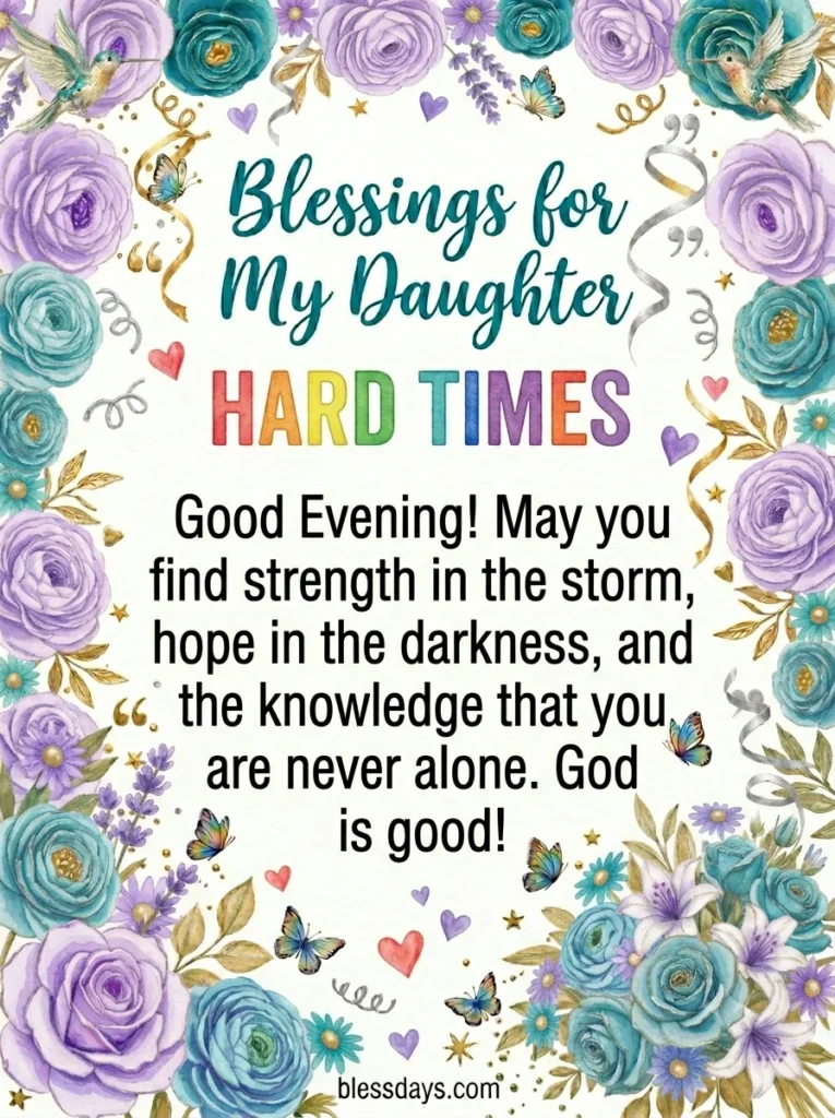 Blessings for My Daughter Going Through a Hard Time