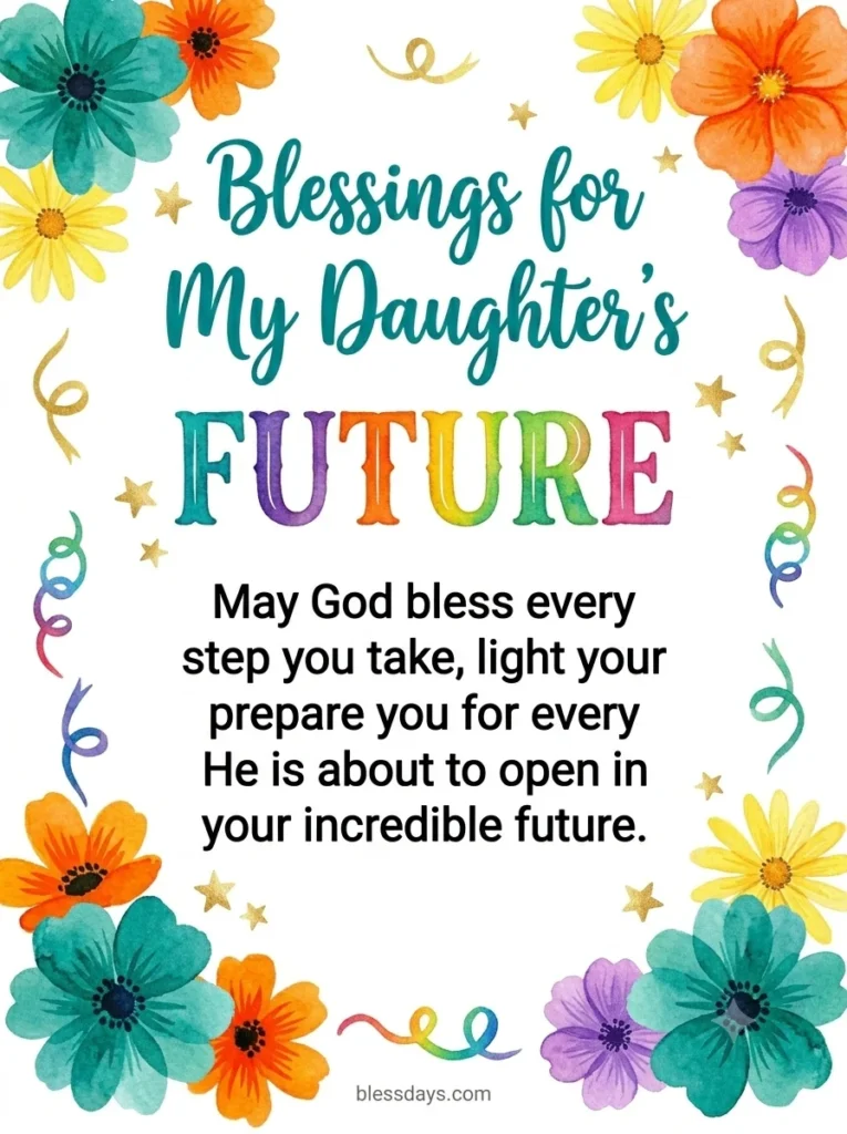 Blessings for My Daughter's Future