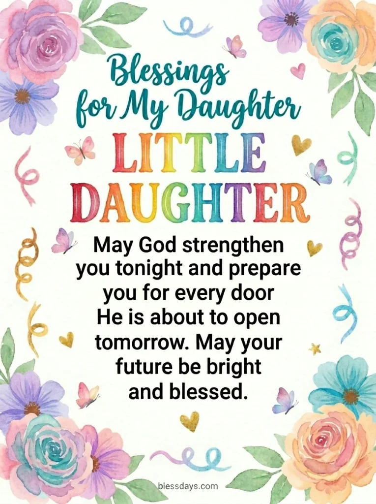 Blessings for My Little Daughter
