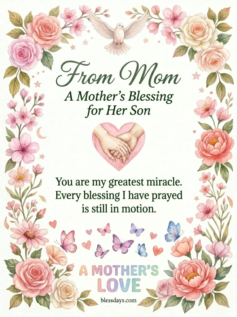 Blessings for My Son From Mom