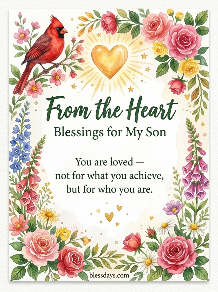 Blessings for My Son From the Heart