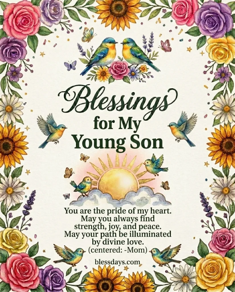 Blessings for My Young Son
