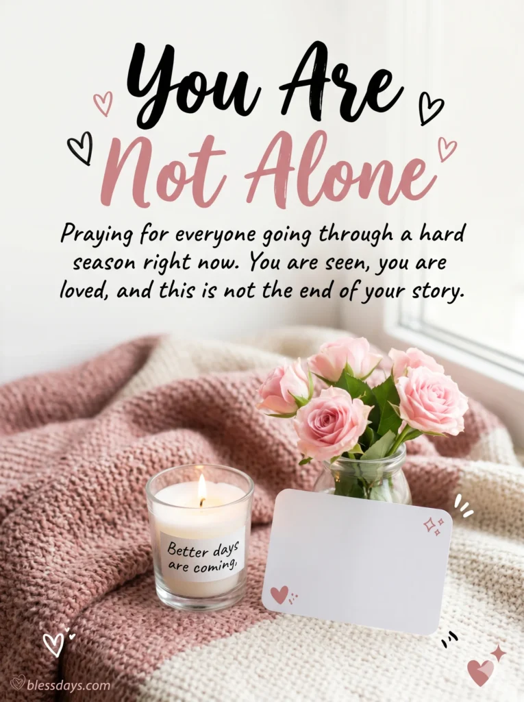 Blessings for Someone Going Through a Hard Time for Social Media and WhatsApp
