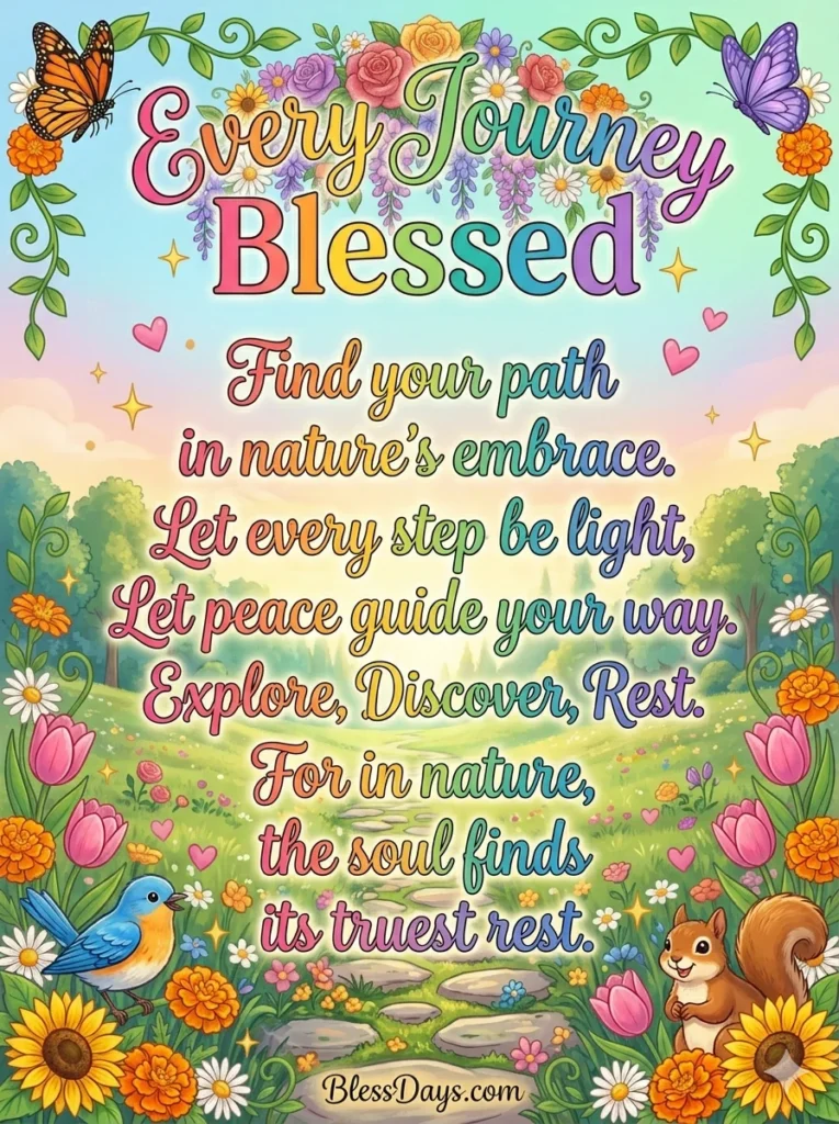 Blessings for Specific Journeys — Work, School, and Life