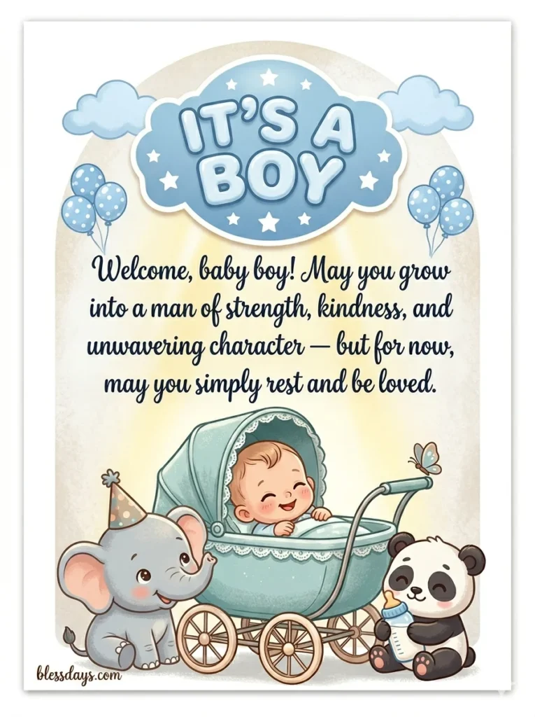 Blessings for a Baby Boy