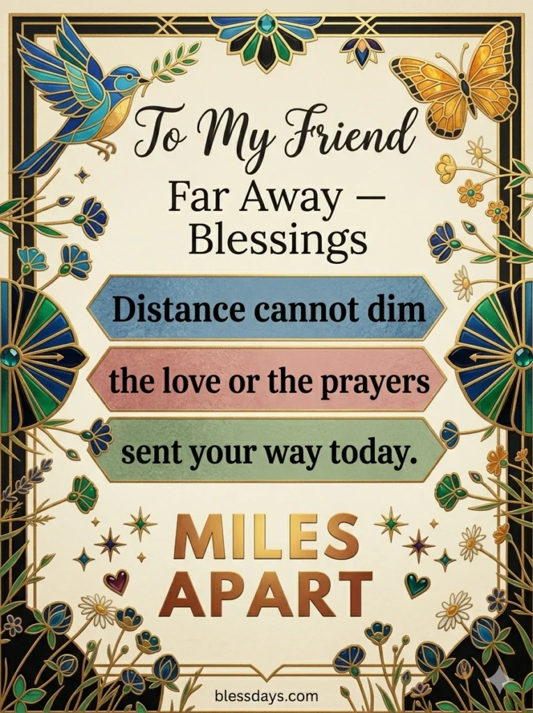 Blessings for a Friend Far Away