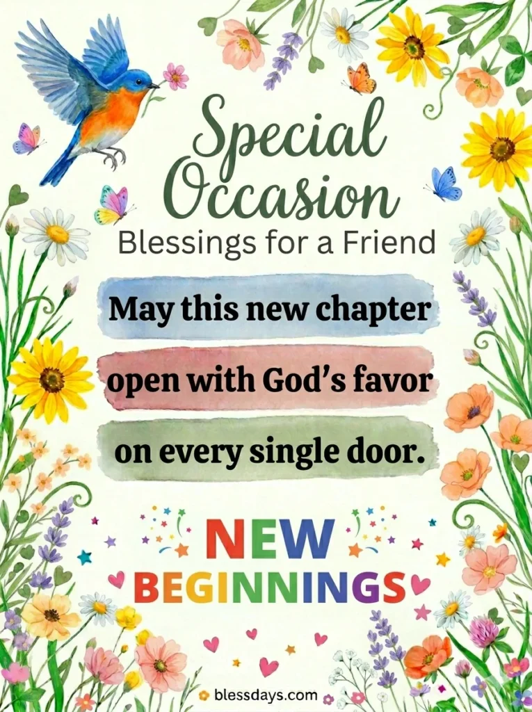 Blessings for a Friend on a Special Occasion