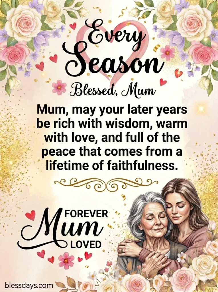 Blessings for an Aging Mother
